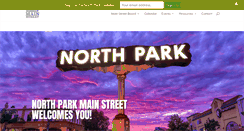 Desktop Screenshot of northparkmainstreet.com